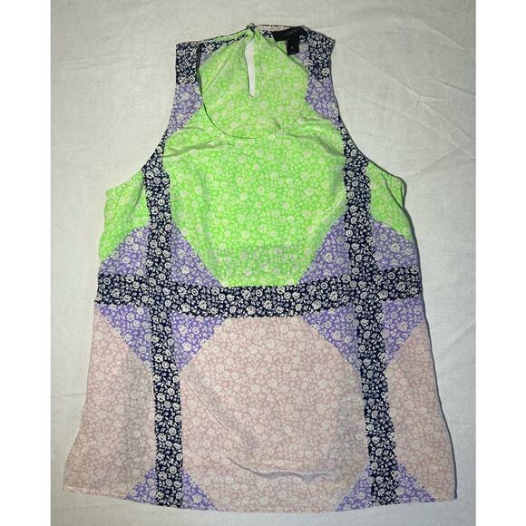 J. Crew 100% Silk Tank Blouse Size 8 - Picture 1 of 5